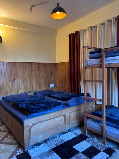 Dorm Beds in 4 Bed Mixed Dormitory