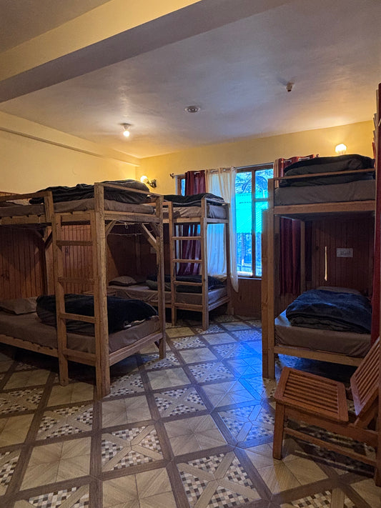 Dorm Beds in 6 Bed Dormitory